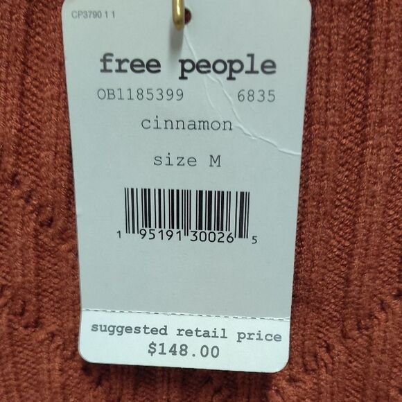 Free People Terracotta Long Sleeve Dress - Picture 3 of 5